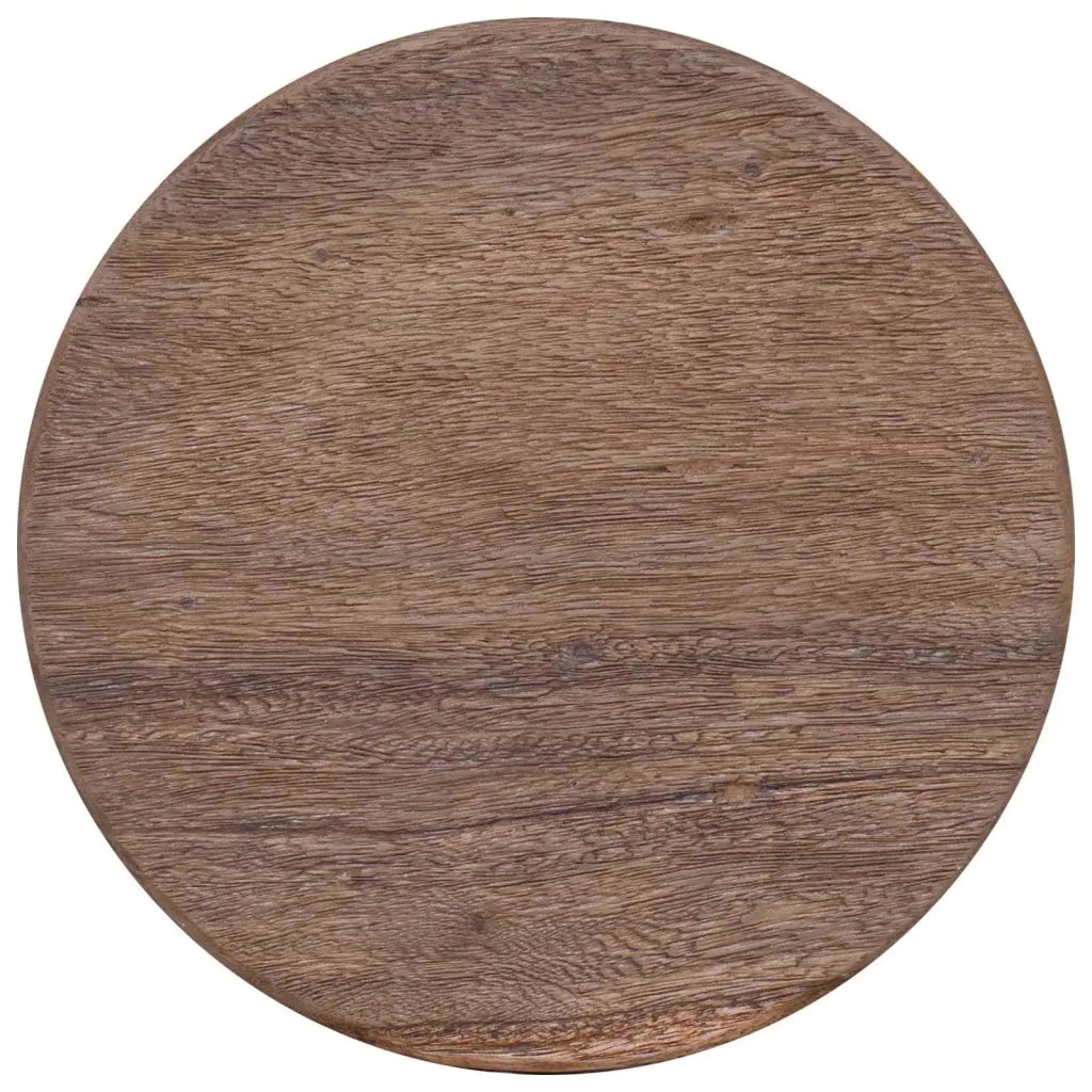 Pouf Naturale 30 x 30 x 45 cm Legno di teak solido