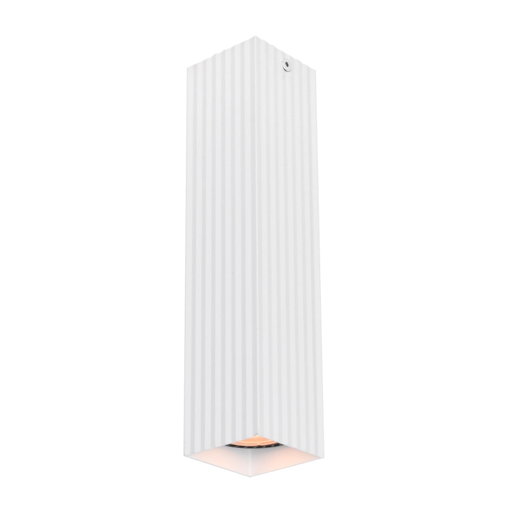 Spot soffitto quadrato bianco 24cm GU10 Italux Tecno
