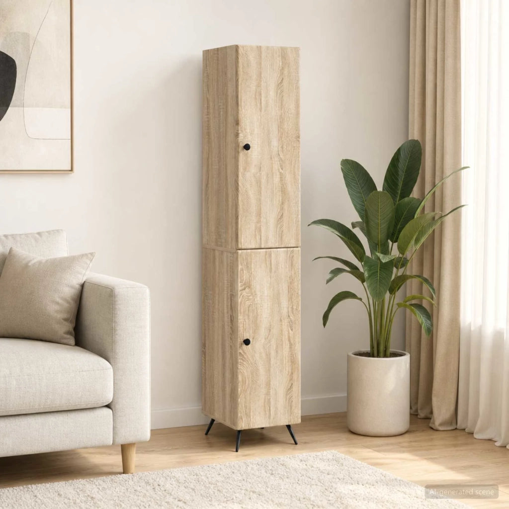 Set di armadi 2 pcs Rovere Sonoma Legno ingegnerizzato 3416873