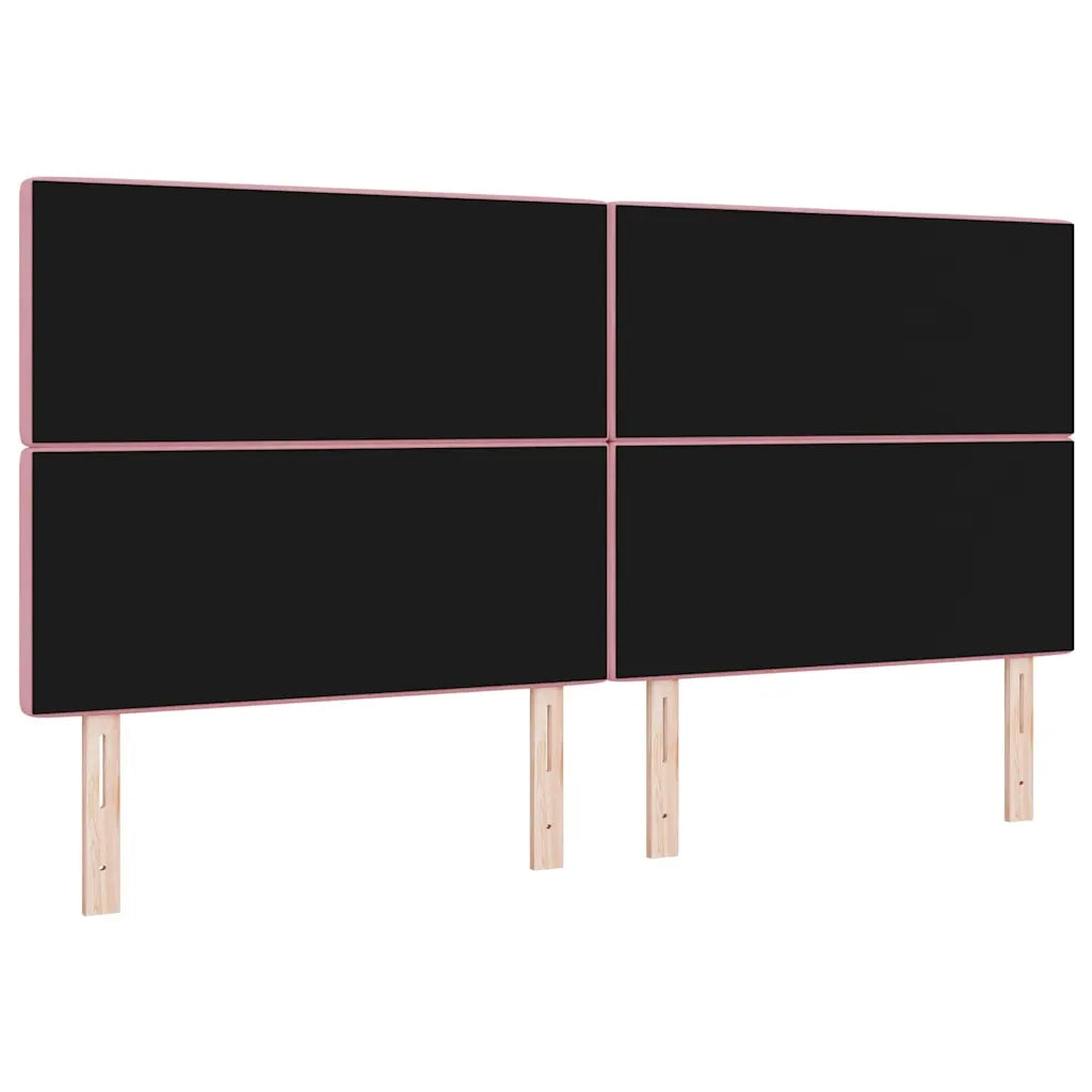 Testiera Rosa 200 cm Velluto 3337781