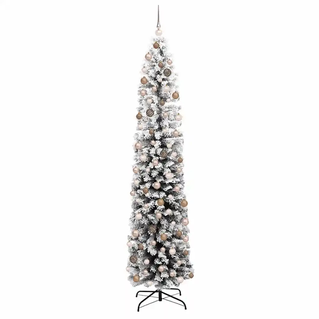 Albero di Natale artificiale con 300 LED Verde 210 cm 3395030