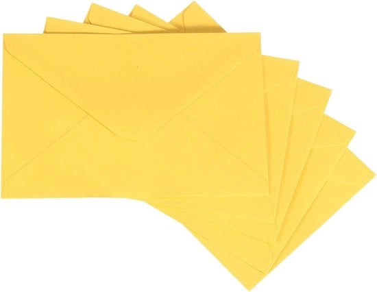 Enveloppe autoadesiva per biglietti di auguri - 50 pezzi - Oro - Per matrimoni e feste - 15 x 10 cm