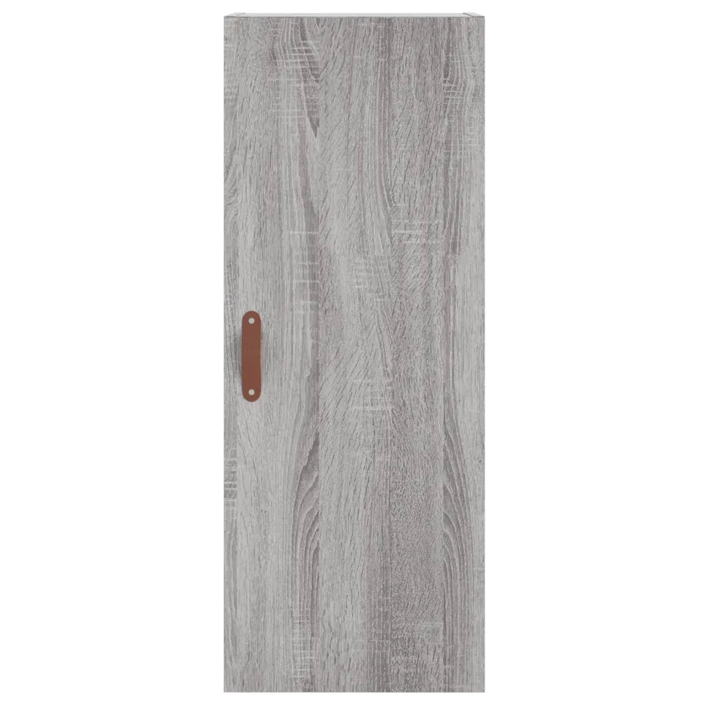 Credenza Grigio Sonoma 34,5x34x180 cm in Legno Multistrato 3198895