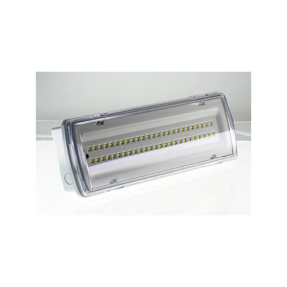 Trade Shop - Lampada Di Emergenza A Led Smd Con Plafoniera Da Incasso 50 Led 4w 406lm 650 -
