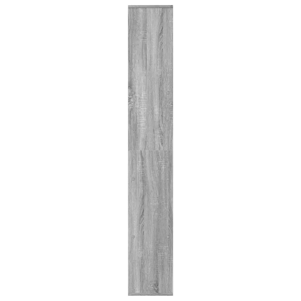 Libreria Divisorio Grigio Sonoma 67x25x161,5 cm in Truciolato 858080