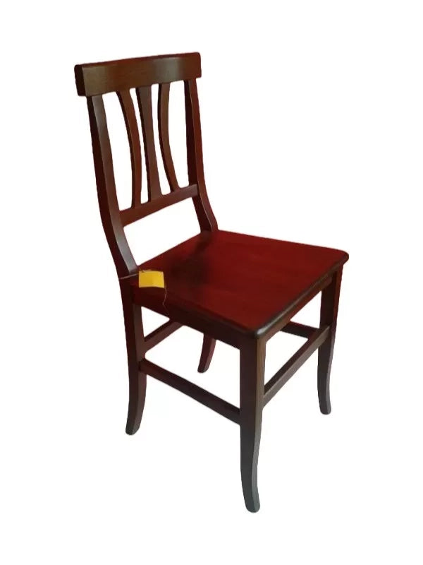 Set 2 sedie cucina seduta legno stile classico arte povera struttura in massello (594) - Mobili 2G