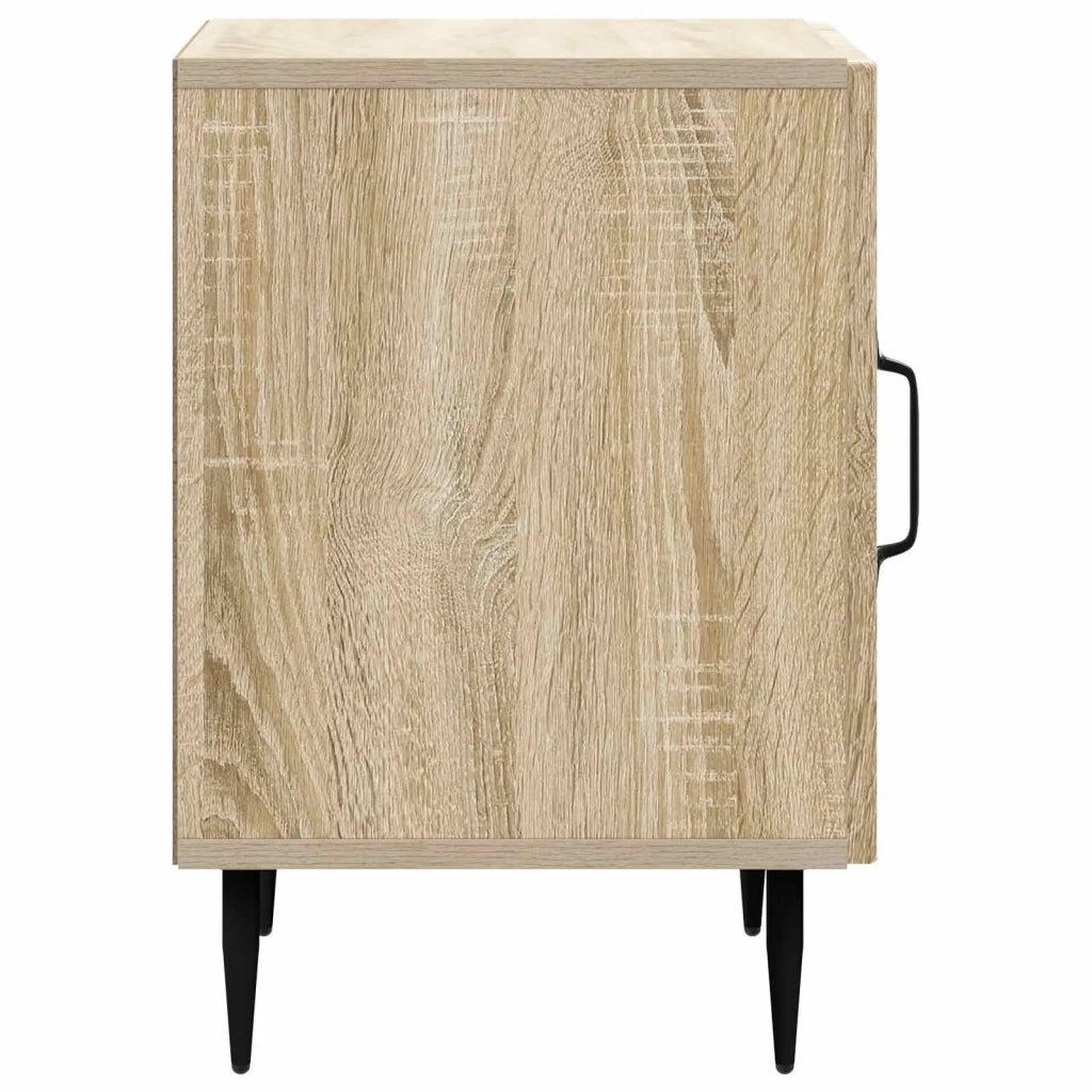 Set di 2 Comodini | Armadio da Notte | Mobiletto da notte Rovere Sonoma 43 x 34,5 x 50 cm