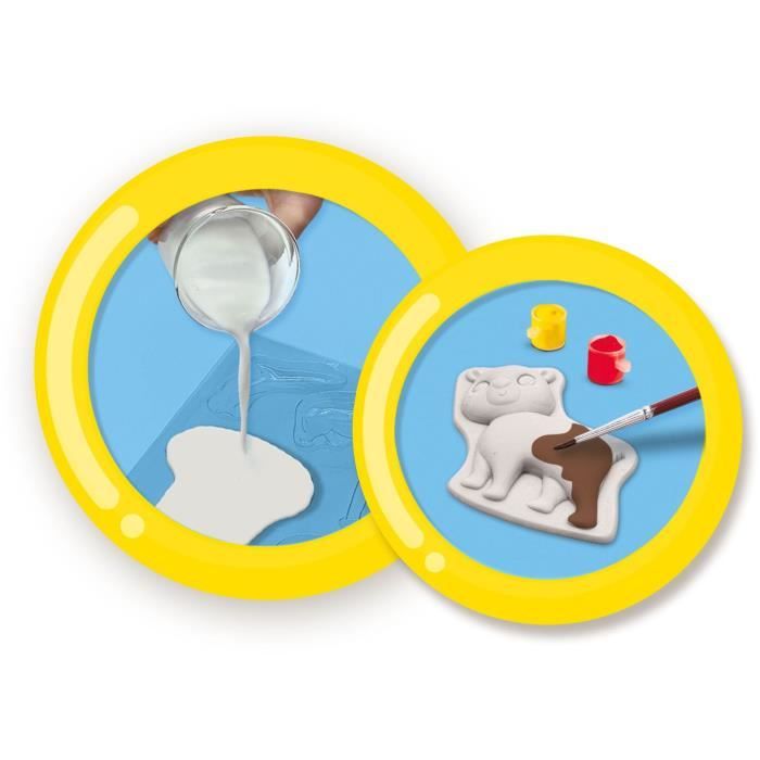 Stampaggio e pittura - Animali della foresta - SES CREATIVE - Realizzato in plastica riciclata