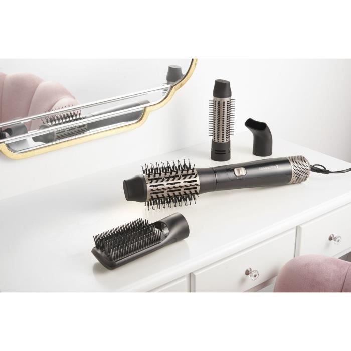 Spazzola per soffiaggio REMINGTON AS7500 Blow D&S  2 temperature  4 accessori: spazzola da 50 mm, spazzola da 38 mm, spazzola piatta e concentratore