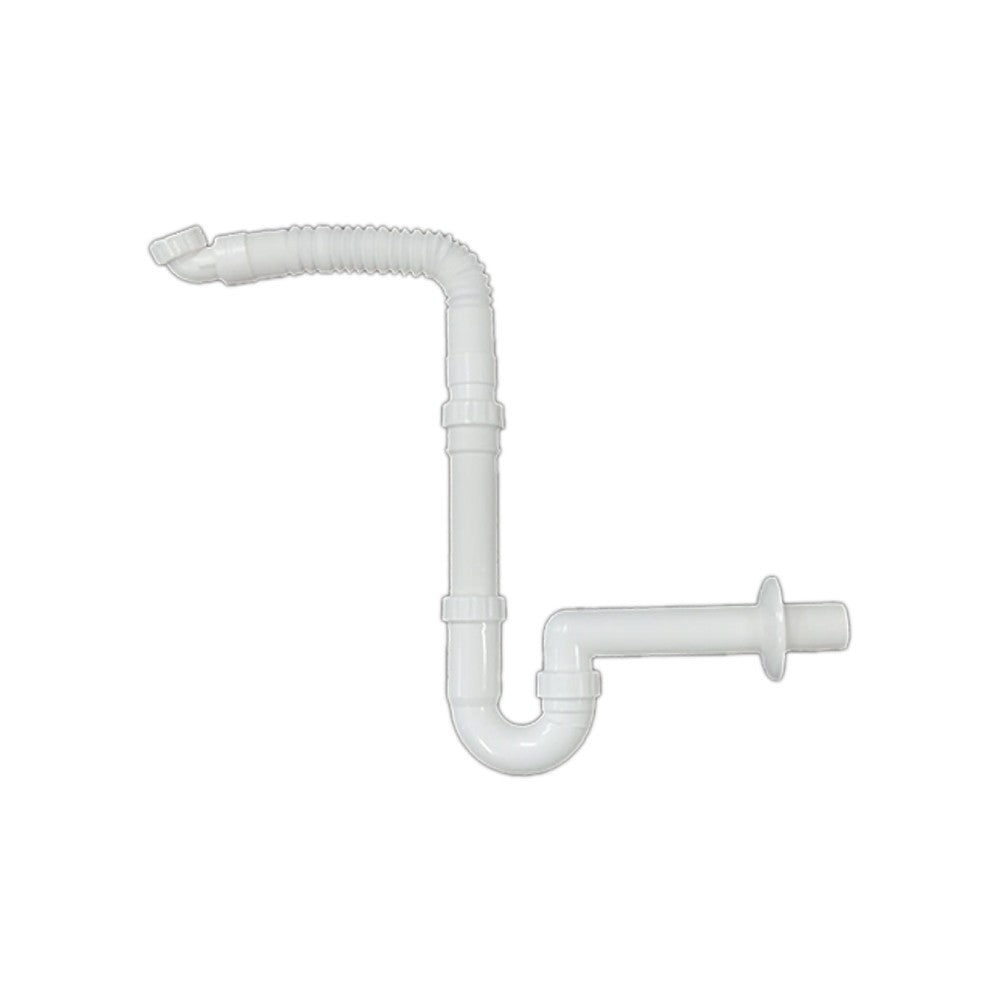 Sifone con flessibile estensibile da 1-1/4