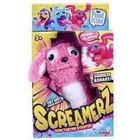 Smoby - Screamerz - Divertente peluche interattivo - Coniglio - 27 cm - Rumori quando lo si scuote o si preme il pulsante