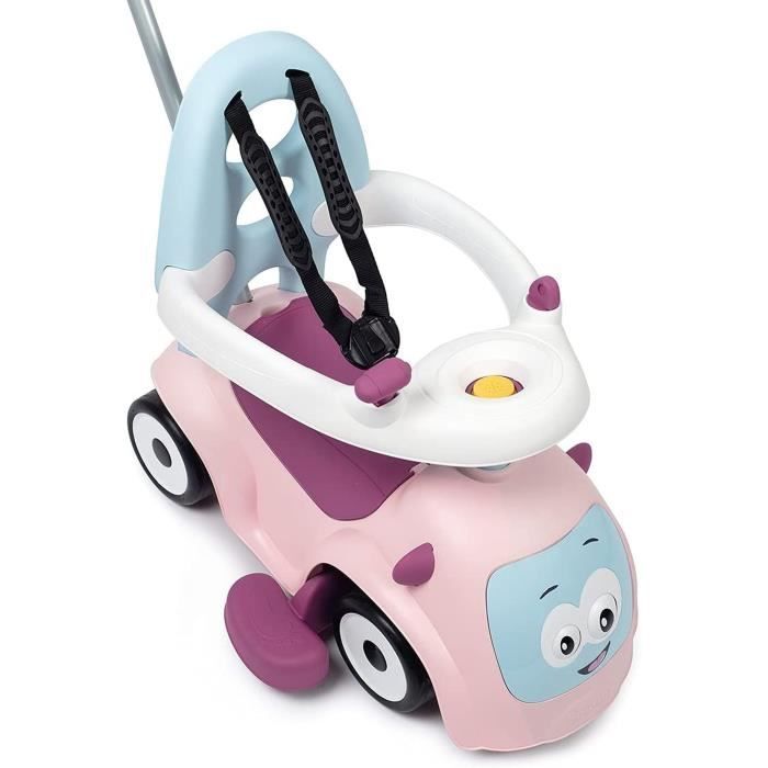 Smoby - Maestro Balade Pink Ride-On - Per Bambini Da 6 Mesi - Aggiornabile - Ruote Silenzioso - Clacson