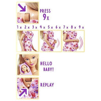 Smoby - Steffi Love - Futura Mamma - Bambola manichino incinta (29cm) - Accessori bebè - Bottone per allargare la pancia