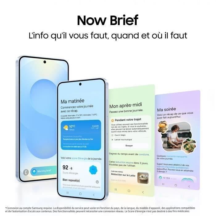 Smartphone SAMSUNG Galaxy S25 AI 128GB Blu notte