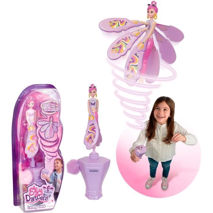 Sky Dancers - LANSAY - Lovely Luna - Bambola volante - Età 6