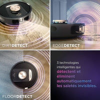 Shark PowerDetect RV2820VEEU - Robot aspirapolvere autosvuotante con navigazione 3D e LiDAR