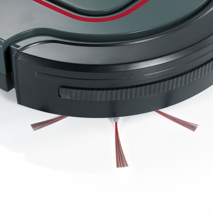 SEVERIN RB7025 Robot aspirapolvere, batteria al litio 12,8 V, 90 min. tempo di funzionamento, circa 100 m2, Silenzioso: 65 dB, Slim: 7 cm di altezza