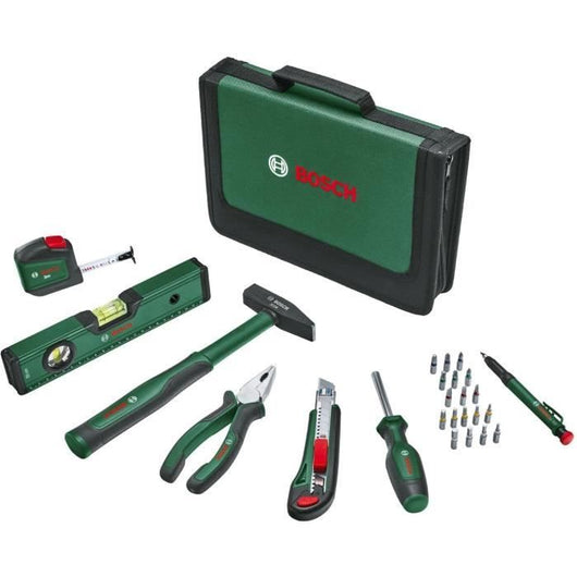 Set di utensili manuali universali Bosch 25 pezzi