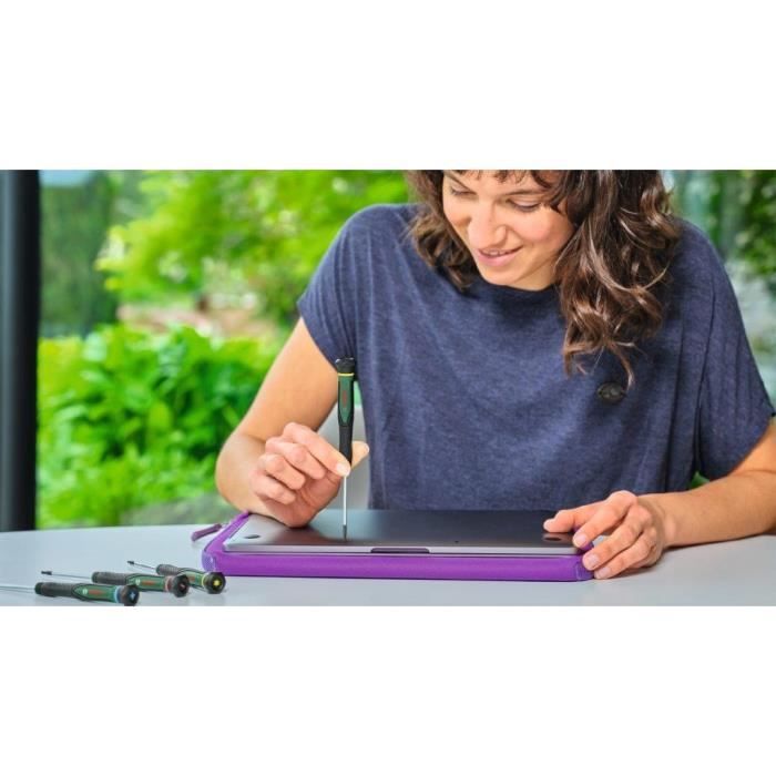 Set di cacciaviti Bosch da 8 pezzi (per fai da te/modellismo/artigianato, punte precise e magnetiche PH/TX/HEX/Slotted)