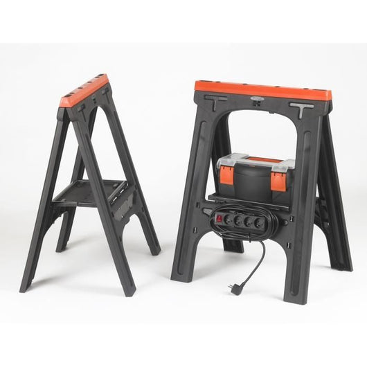 Set di 2 cavalletto pieghevole