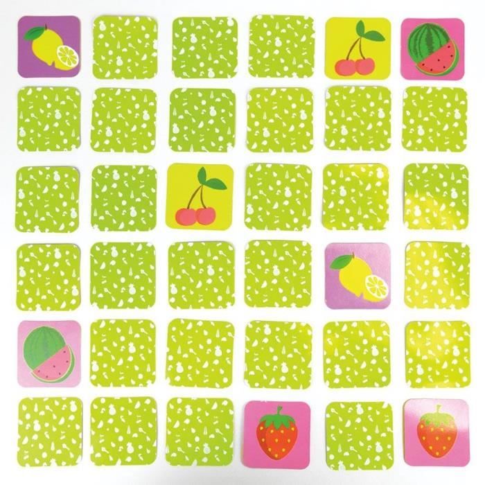 Set di 18 buste a sorpresa - JEMINI - Surprise Market - Peluche di frutta o verdura +/- 10 cm, adesivi e biglietti promemoria