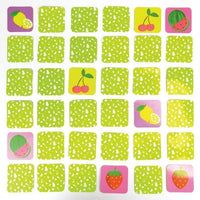 Set di 18 buste a sorpresa - JEMINI - Surprise Market - Peluche di frutta o verdura +/- 10 cm, adesivi e biglietti promemoria