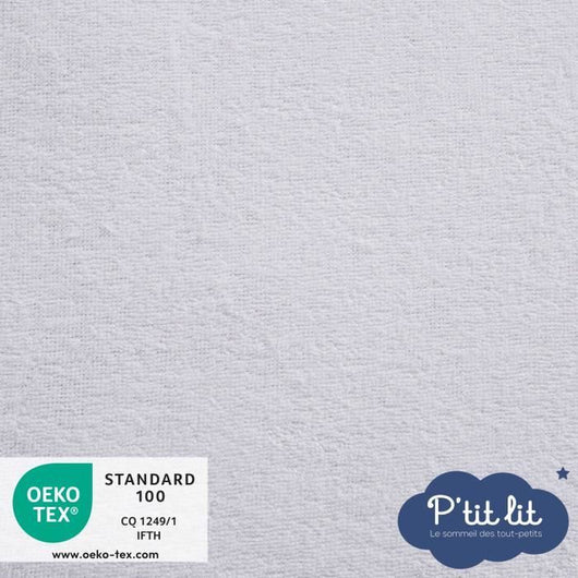 Set 2 Coprimaterassi per Bambini in Bambù - 60x120 cm - Alese Impermeabile - Morbida Viscosa - Senza trattamento chimico