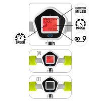 Scooter pieghevole Scooter Control - Blu