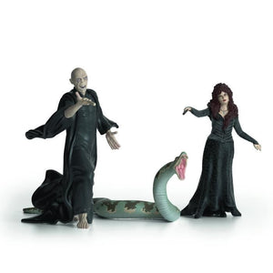 SCHLEICH- Cofanetto Voldemort Nagini e Bellatrix- 42684- Gamma Harry Potter