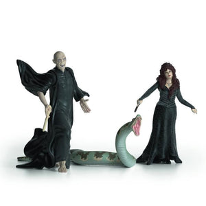 SCHLEICH- Cofanetto Voldemort Nagini e Bellatrix- 42684- Gamma Harry Potter