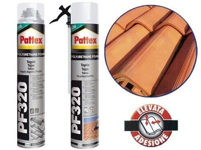 SCHIUMA POLIURETANICA SISTA PER TEGOLE E COPPI PF 320 ML.750