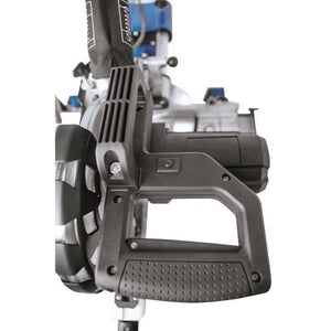 SCHEPPACH 216 mm HM81LXU Sega troncatrice radiale elettrica - 2000 W - Con laser, LED e 2 prolunghe di supporto