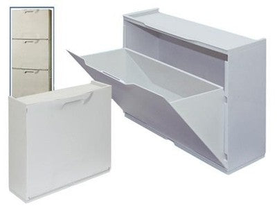 SCARPIERE SCARPIERA IN RESINA IMPILABILE CM L. 51X P.17 XH.41 PEZZI 2