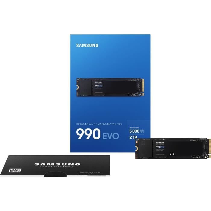 SAMSUNG - 990 EVO - SSD interno - 2 TB - PCIe 4.0 x4