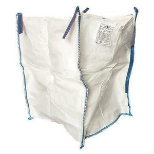 SACCONE IN POLIPROPILENE FONDO CHIUSO BIG BAG CM. 90X90X120H KG 1500 APERTA