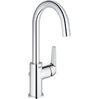 Rubinetto da bagno - GROHE Start Flow - Miscelatore monocomando - Taglia L - Cromo - Risparmio idrico - 23811000