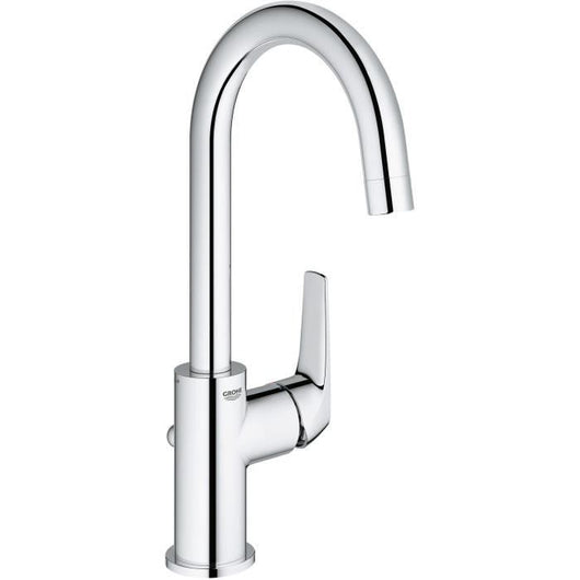 Rubinetto da bagno - GROHE Start Flow - Miscelatore monocomando - Taglia L - Cromo - Risparmio idrico - 23811000