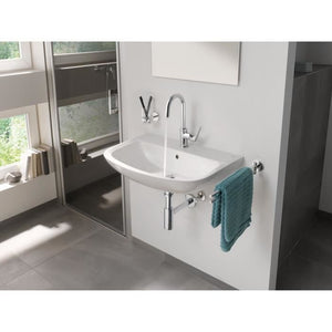 Rubinetto da bagno - GROHE Start Flow - Miscelatore monocomando - Taglia L - Cromo - Risparmio idrico - 23811000