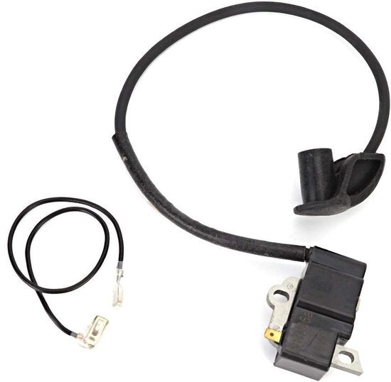 Componente di catena per sega a catena - Materiale ABS/Copertura in rame - Nero - Numero di riferimento di sostituzione - Alta valenza pratica - Bobina di accensione
