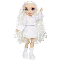 Rainbow High - Acquerello - 1 bambola fashion da 27 cm (Viola) - 2 abiti e accessori da personalizzare - Colora i tuoi capelli