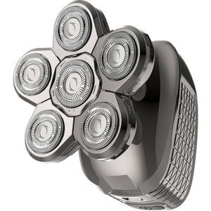 Rasoio per capelli - JEAN LOUIS DAVID - JLD 360 XTREME HEAD SHAVER - 6 testine rotanti - Durata della batteria 60 min