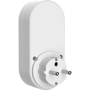 Programmatore digitale con orologio - GAO - 1800 W - Schermo LCD - Bianco