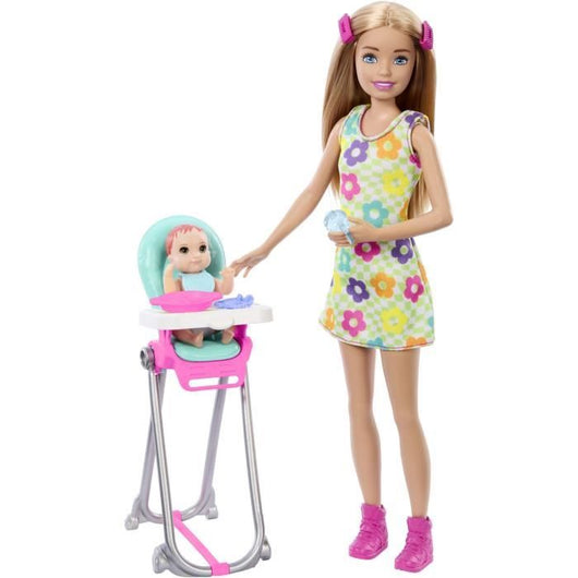 PORTA PASTO BABYSITTER - BARBIE - HTK35