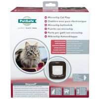 Porta per gatti con microchip PETSAFE - Marrone