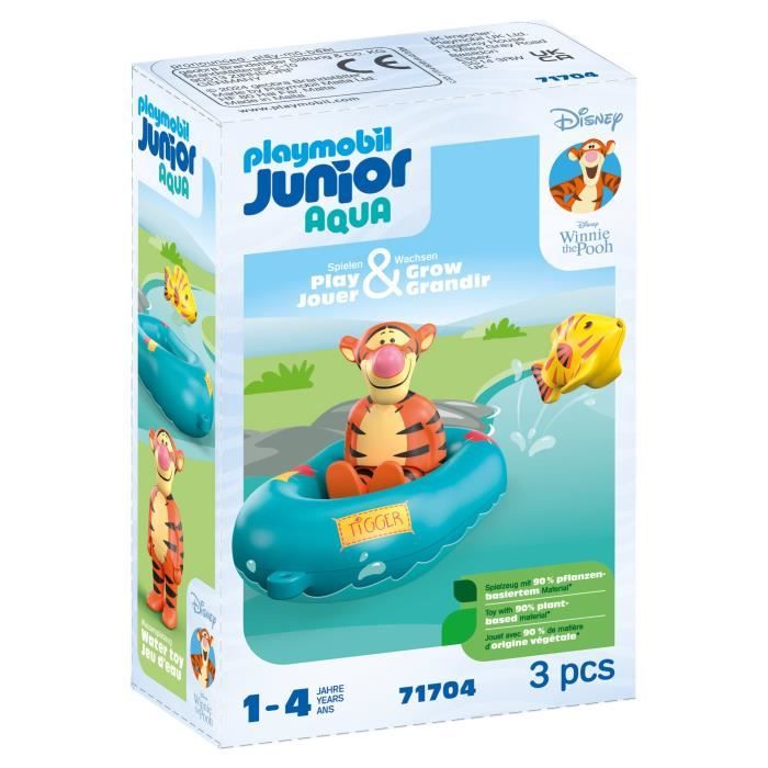 PLAYMOBIL JUNIOR 71704 Junior & Disney: Tigro con canoa