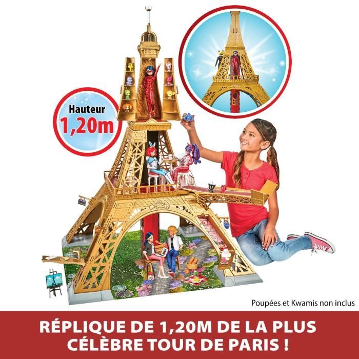 Playset deluxe Parigi - BANDAI - Miraculous - Più di 1,20 m con accessori