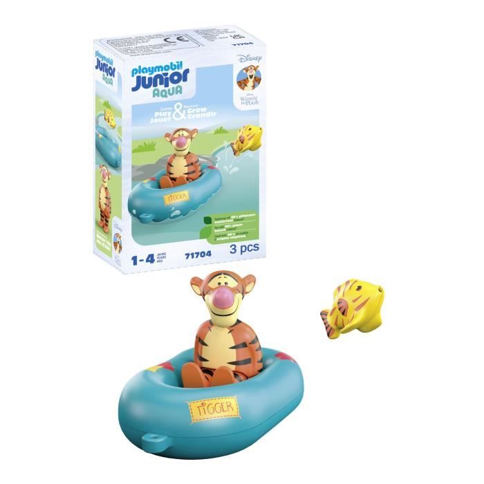 PLAYMOBIL JUNIOR 71704 Junior & Disney: Tigro con canoa
