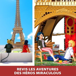 Playset deluxe Parigi - BANDAI - Miraculous - Più di 1,20 m con accessori