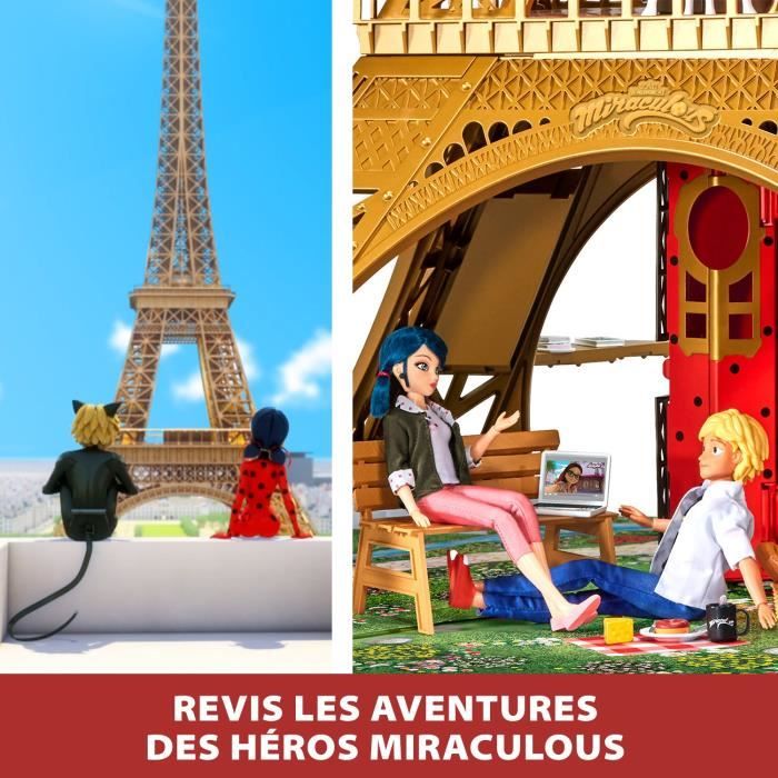 Playset deluxe Parigi - BANDAI - Miraculous - Più di 1,20 m con accessori