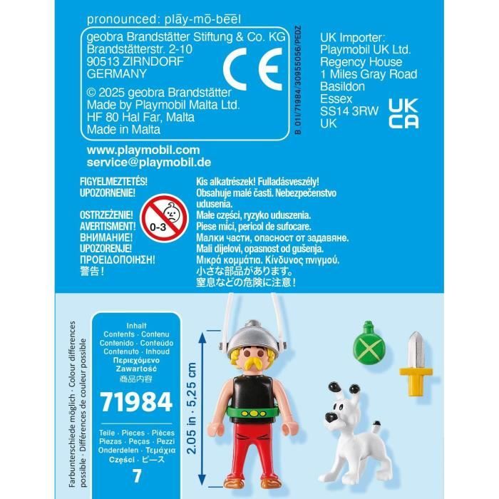 PLAYMOBIL 71984 Asterix: Asterix e Idefix